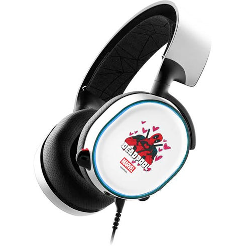 Marvel Deadpool Legacy Deadpool Love SteelSeries Arctis 3 Skin